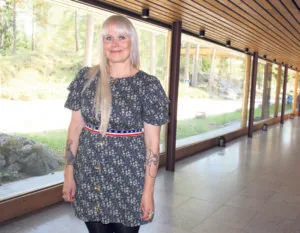 Paola Suhonen Hotel Rantapuistossa.