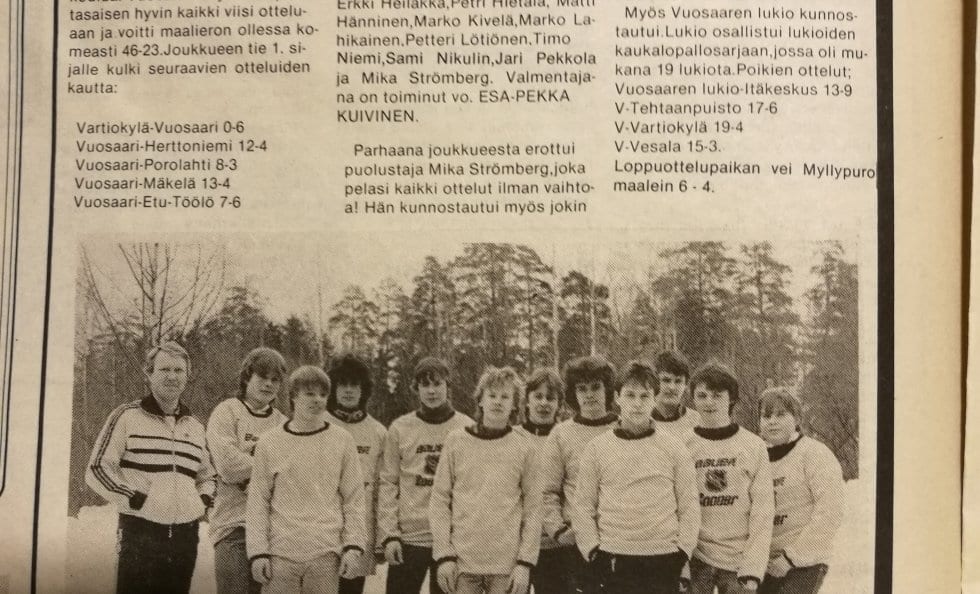 Vanha lehtileike.