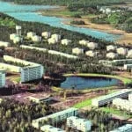 Vuosaari-postikortti 1960-luvulta