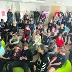 Viikinkejä pelinohjaajakoulutuksessa
