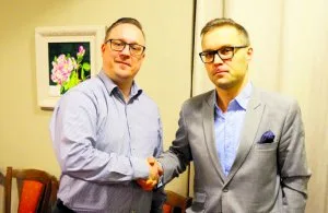 Mika Tuominen ja Oscari Seppälä.