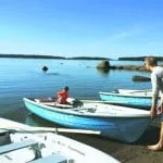 Kaupunkisoutuveneet rantautuvat Vuosaareen