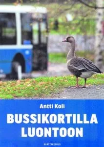 Bussikortilla luontoon -kirjan kansi.