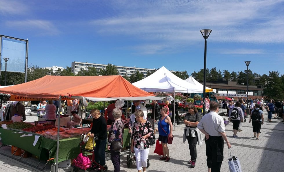 Markkinat kesäkuussa 2019.