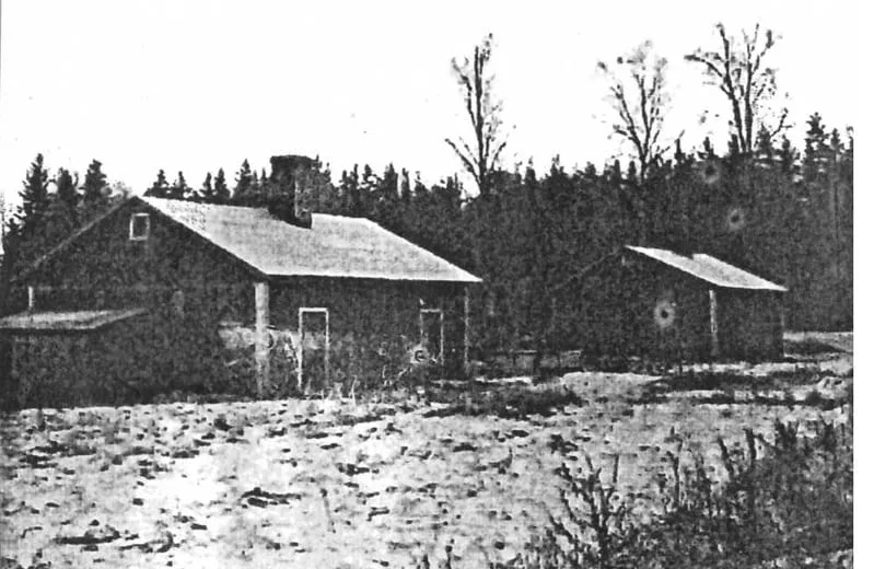 Omenamäen torppa 1960-luvulla.