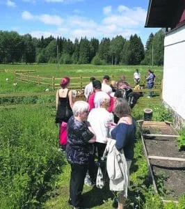 Skatan kotieläinpiha.