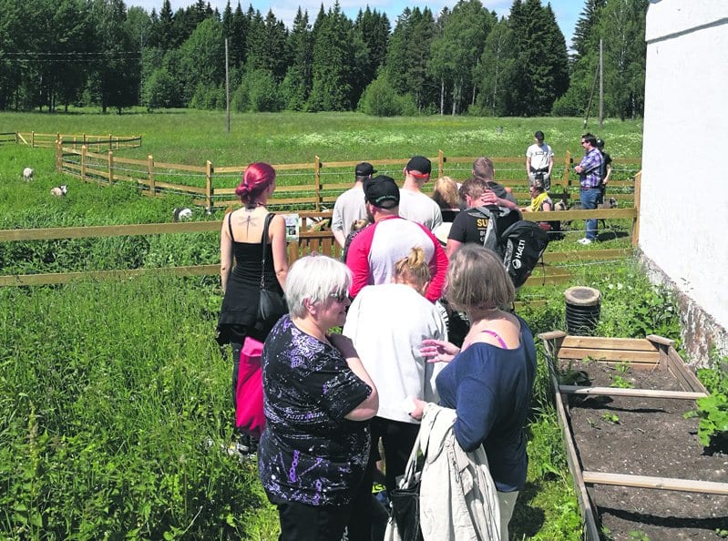 Skatan kotieläinpiha.