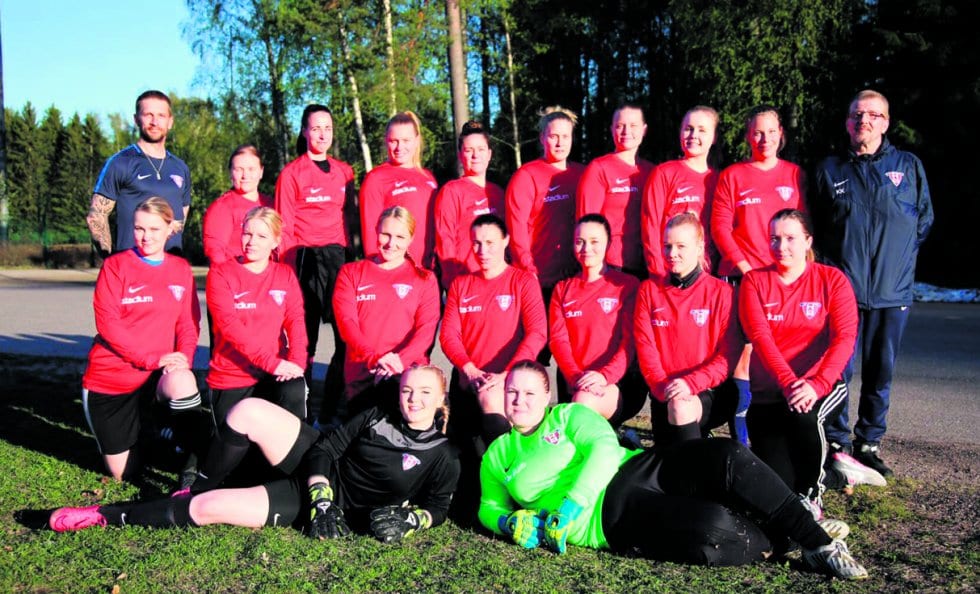 FC Viikinkien naisten kakkosjoukkue.