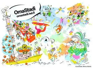 OmaStadi-äänestys alkaa pian. Kuvitus: Minna Alanko
