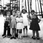 Marielundin tilalla vuonna 1958