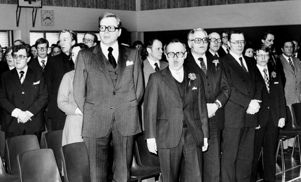 Vuosaaren Urheilutalon vihkiäiset 2.2.1980.