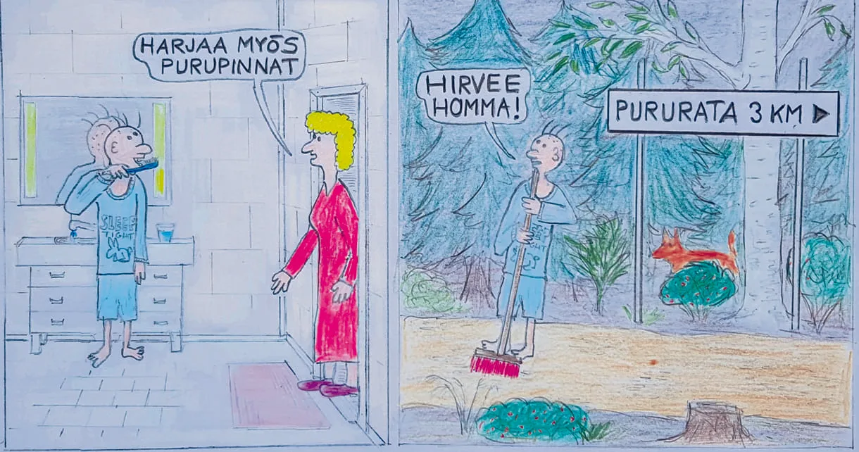 Sarjakuva: Mikko Tyynilä