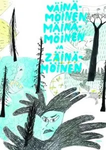 Väinämöinen, Mäinämöinen ja Zäinämöinen -kirjan kansi.