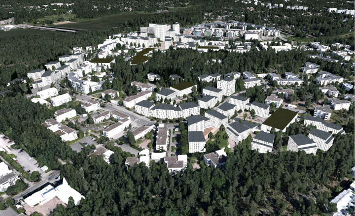 Havainnekuva: Helsingin kaupunki, asemakaavoitus