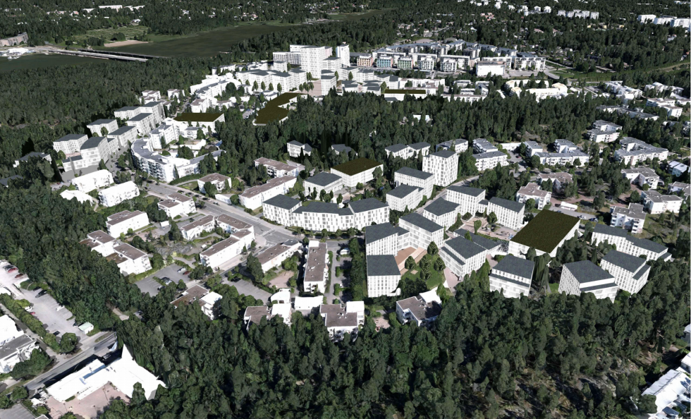 Havainnekuva: Helsingin kaupunki, asemakaavoitus