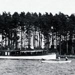 Kallvikin laivalaiturissa vuonna 1909