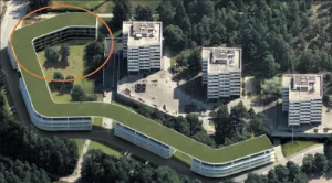 Ympyröidyn talon valmistuttua koko Punakvientien kohde olisi valmis. Havainnekuva: FinCap