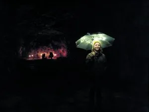 I’m So Here -esityksen visuaalinen suunnittelija Anna Uschanov. Kuva: Markus Luukkonen