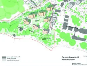 Oy Transmeri Ab:n omistamalle alueelle haetaan kaavamuutosta, joka mahdollistaisi III–VII-kerroksisten asuinkerrostalojen rakentamisen Ramsinrannan länsiosaan.