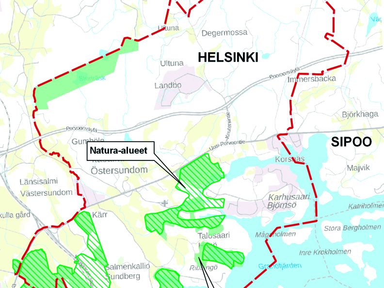Östersundomin osayleiskaavassa tärkeimmät asiat liittyvät väestönkasvuun varautumiseen, raideyhteyksien ja viherverkostojen suunnitteluun.