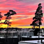 Maaliskuun auringonlasku