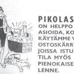 Mainoksia Vuosaari-lehdessä vuonna 1966