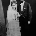 Bertha ja Gustav Pauligin hääkuva.