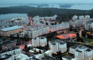 Arkistokuvassa Kallahtea kuvattuna Cirrus-tornitalosta käsin. Kuva: Antti Honkanen