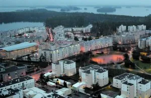 Arkistokuvassa Kallahtea kuvattuna Cirrus-tornitalosta käsin. Kuva: Antti Honkanen