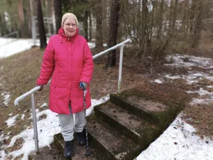 Purjetiellä asuva 77-vuotias eläkeläinen Pirjo Koskinen on ollut vuodesta 1971 asti vuosaarelainen.