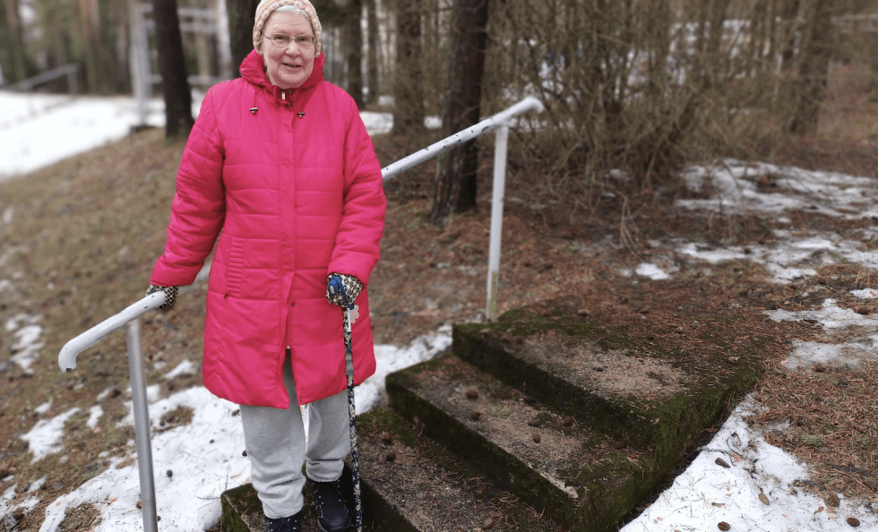 Purjetiellä asuva 77-vuotias eläkeläinen Pirjo Koskinen on ollut vuodesta 1971 asti vuosaarelainen.