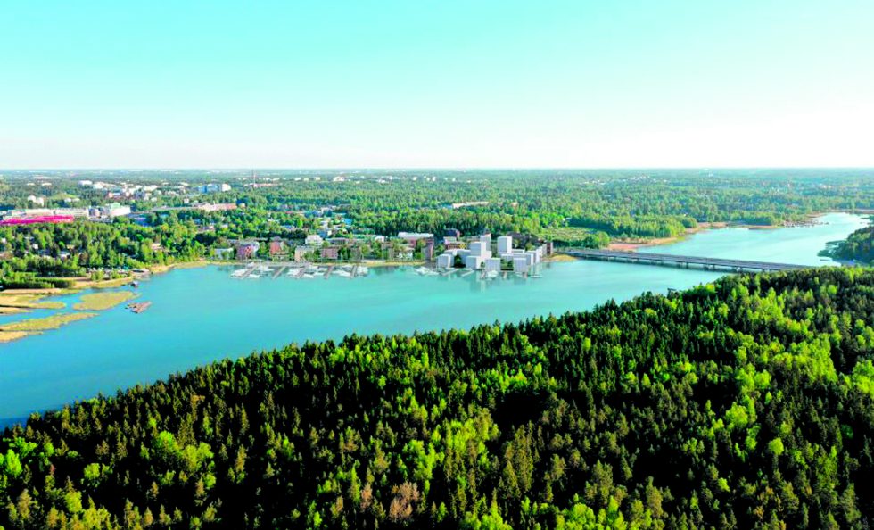Puotilanranta sijoittuu Vartiokylänlahden rannalle Puotilaan. Kuva: Voima Graphics Oy