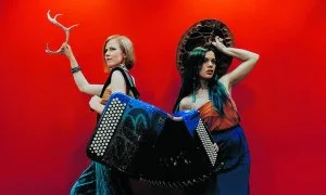 Vildá-duo on kovassa nosteessa. Kuva: Joanna Suomalainen