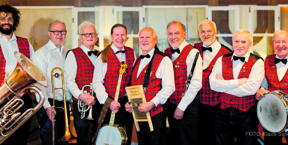 Alvi´s Dixie Stompers soittaa svengaavaa dixieland-, blues- ja gospelmusiikkia New Orleans -hengessä. Kuva: Klaus Salkola