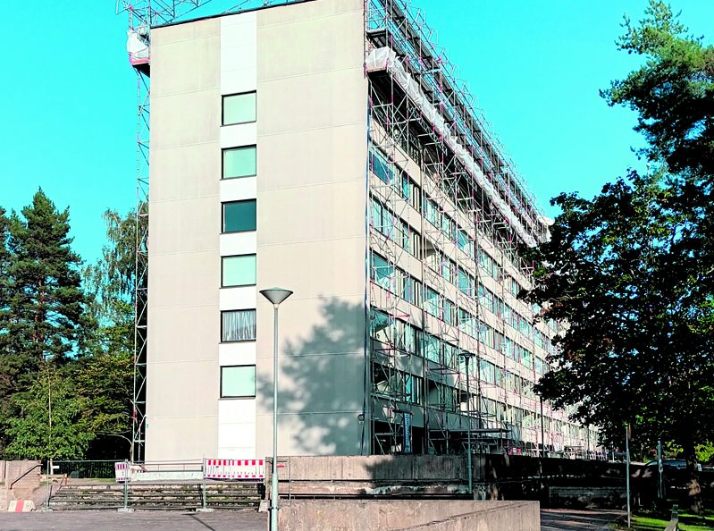 Kuvassa Vuosaarentie 10:n tonttia.