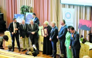 Hagia Sophia -kirjan julkistamistilaisuudessa riitti kansainvälisiä vieraita. Kuvat: Vlada Wahlsten