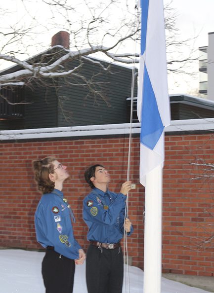 Vuosaaren musiikkikoulun Näppärit-orkesteri. Kuva: Matti Pöhö