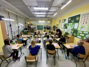 Kuvausharjoitukset käynnissä.