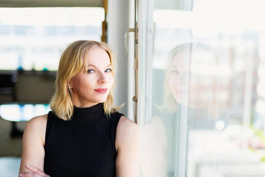 Kirjailija Maritta Lintunen. Kuva: Mika Wist / WSOY
