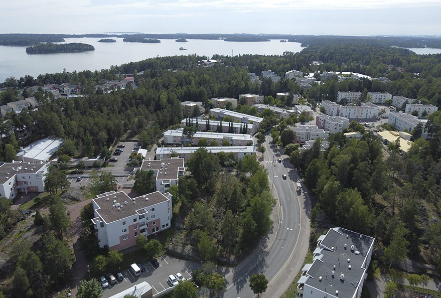 Meri-Rastilan kaupunkiuudistuksessa alueelle rakennetaan uusia asuntoja jopa 4 400 uudelle asukkaalle. Kuva: Pro Meri-Rastila