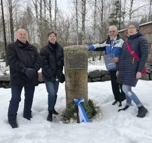 Kuvassa vasemmalta: Eero Hildén, Nina Ruuttu, Matti Pöhö ja Satu Toivonen
