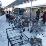 Ruuhkaa pysäkillä