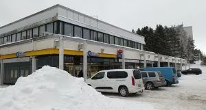 Kangaslammen vieressä oleva Pohjoinen ostoskeskus.