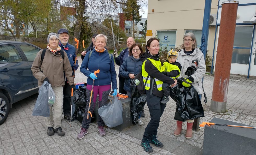 Talkoolaisia kesältä 2022