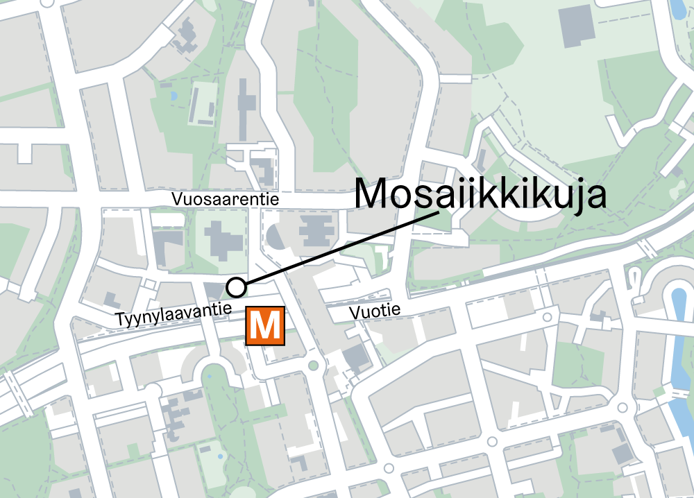Kartta: Helsingin kaupunki