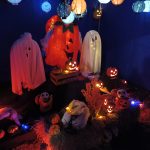 Urheilutalon halloween-ohjelmaa koko perheelle