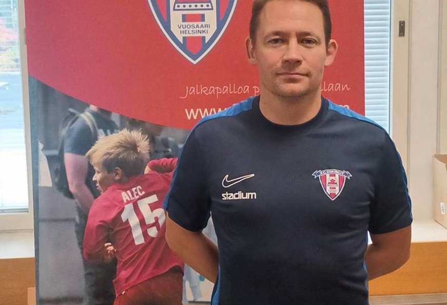 FC Viikinkien uusi valmennuspäällikkö Markus Ihalainen.