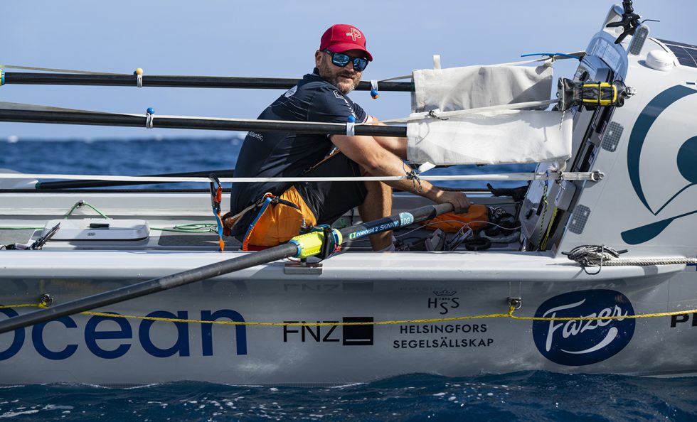 Kanariansaarilta alkanut soutukisa on jo käynnissä. Kuva: World’s Toughest Row