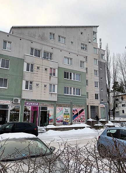 Kuvassa taloja Meri-Rastilassa.