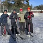 Hiihtolomaviikon aloitus Heteniityntien kentällä